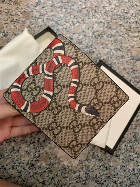 fake gucci wallet black leather|How to Authenticate a Gucci Wallet .